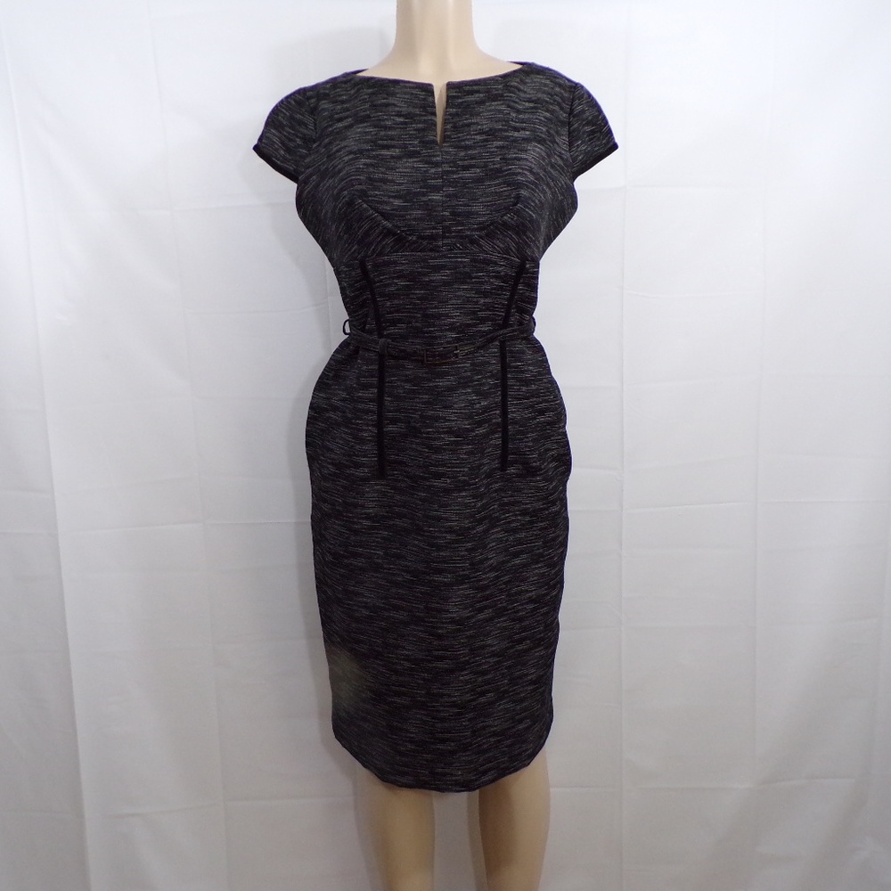 Jones New York Career buckled Waist dress Sz 8